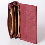 American Darling Wallet Hand Tooled Genuine Leather Western Women Bag | Handbag Purse Wristlet Travel Clutch