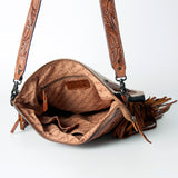 American Darling Signature Crossbody Hand Tooled Saddle Blanket Genuine Leather Women Bag Western Handbag Purse