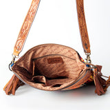 American Darling Signature Crossbody Hand Tooled Saddle Blanket Genuine Leather Women Bag Western Handbag Purse