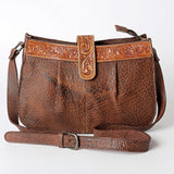 American Darling Cross Body Hand Tooled Genuine Leather women bag