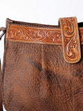 American Darling Cross Body Hand Tooled Genuine Leather women bag