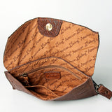 American Darling Wristlet Genuine Leather women bag western handbag purse