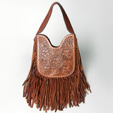 American Darling ADBGZ473 Hobo Hand Tooled Genuine Leather Women Bag Western Handbag Purse