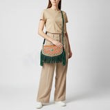 American Darling Crossbody Hand Tooled Genuine Leather Women Bag Western Handbag Purse