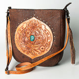 American Darling Crossbody Hand Tooled Genuine Leather Women Bag Western Handbag Purse