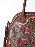 American Darling Tote Hand Tooled Genuine Leather Women Bag Western Handbag Purse