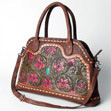 American Darling ADBGZ478 Tote Hand Tooled Genuine Leather Women Bag Western Handbag Purse