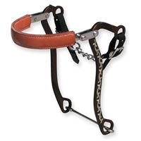 8 1/2" Professional Choice Bob Avila Mechanical Horse Bit Hackamore Floral - Uhorse