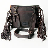 American Darling ADBGZ190A Small Crossbody Hand Tooled Genuine Leather women bag western handbag purse