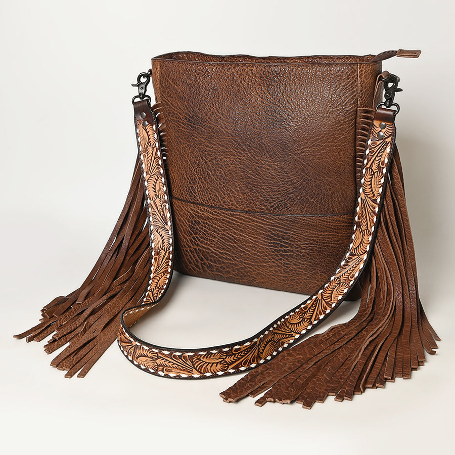 American Darling ADBGZ256B Crossbody Genuine Leather Women Bag W. by Hilason – Cowboy and equestrian accessories