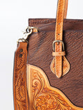 American Darling Tote Hand Tooled Genuine Leather women bag western handbag purse
