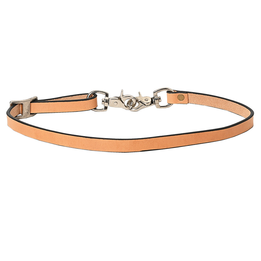 Hilason Horse Adjusts 3/4" - 26" Size Leather Breast Collar Wither Strap - Uhorse