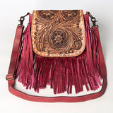 American Darling Crossbody Hand Tooled Genuine Leather Women Bag Western Handbag Purse