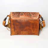 American Darling Crossbody Hand Tooled Genuine Leather Women Bag Western Handbag Purse