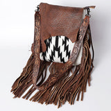 American Darling ADBGZ136C Cross Body Saddle Blanket Genuine Leather women bag western handbag purse