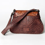 American Darling ADBGZ440A Cross Body Hand Tooled Genuine Leather women bag western handbag purse