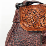 American Darling Cross Body Hand Tooled Genuine Leather women bag western handbag purse