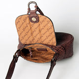 American Darling Cross Body Hand Tooled Genuine Leather women bag western handbag purse