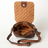 American Darling Crossbody Hand Tooled Genuine Leather Women Bag Western Handbag Purse