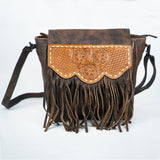 American Darling Cross Body I Hand Tooled Genuine Leather Women Bag Western Handbag Purse