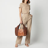 American Darling Tote Hand Tooled Genuine Leather women bag western handbag purse