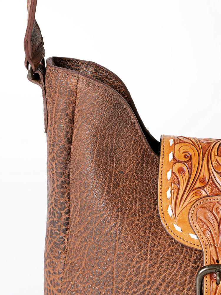 American Darling Tote Hand Tooled Genuine Leather women bag western handbag purse
