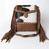 American Darling Messenger Hair On Genuine Leather women bag western
