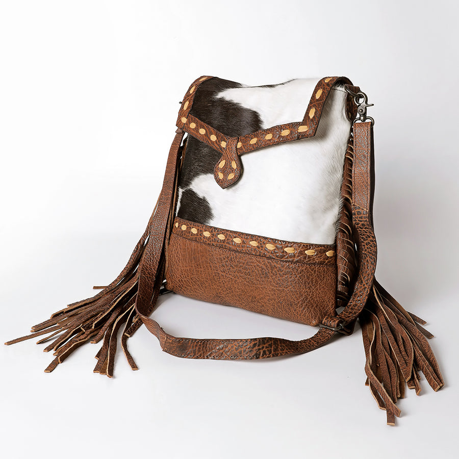 American Darling Messenger Hair On Genuine Leather women bag western handbag purse - Uhorse