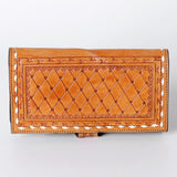 American Darling Wallet Hand Tooled Genuine Leather Western Women Bag | Handbag Purse Wristlet Travel Clutch