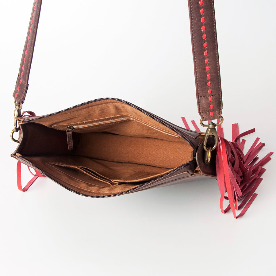 American Darling CrossBody Bag Full Grain Genuine Leather Western Women Handbag Purse | for Cute