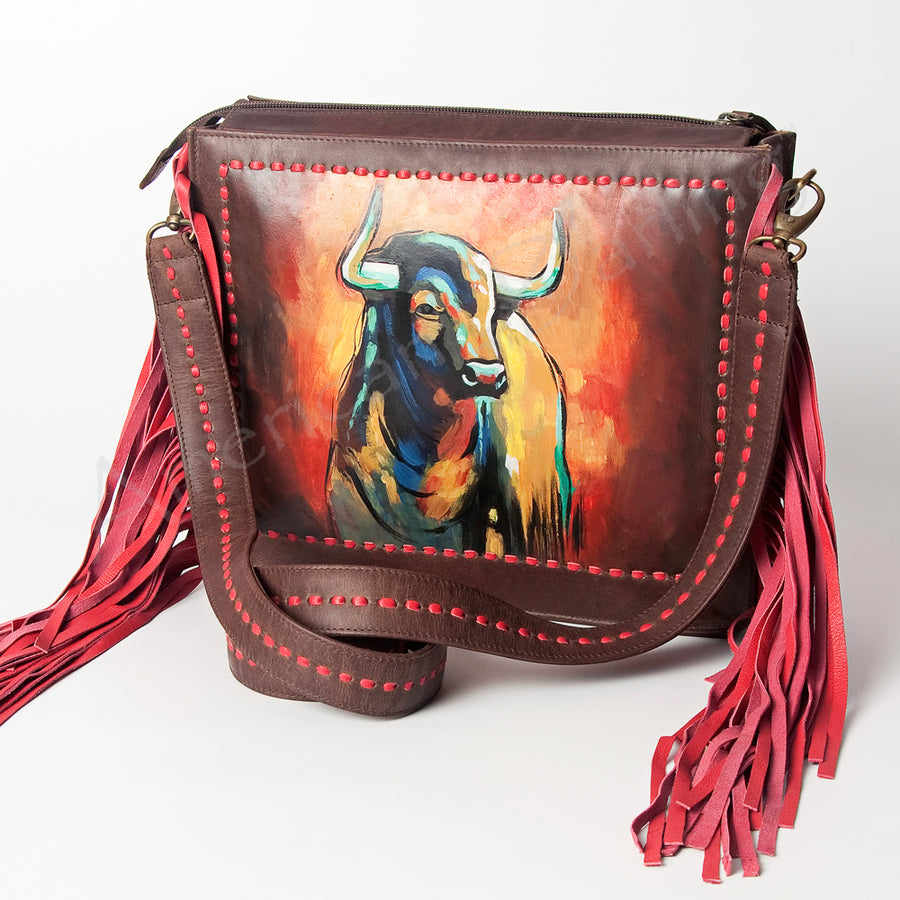 American Darling CrossBody Bag Full Grain Genuine Leather W. Women by Hilason – Cowboy and equestrian accessories