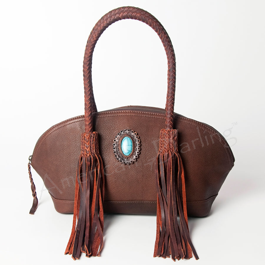 American Darling Tote Full Grain Genuine Leather Western Women Bag Handbag Purse | Travel Bags College Casual