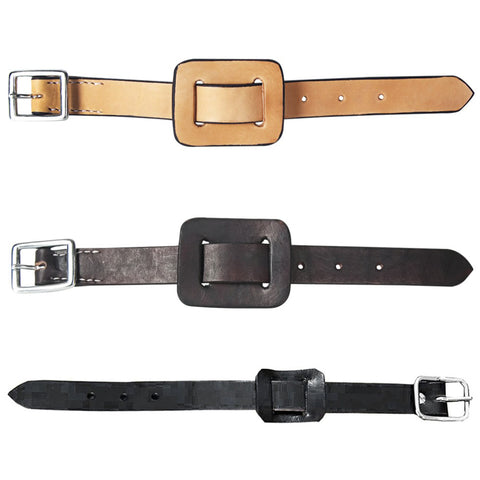 Hilason Western Leather Bull Bell Strap