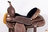 HILASON Western Horse Barrel Racing Saddle Trail American Leather With Tack Set | Western Saddle | Barrel Racing Saddle