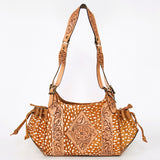 American Darling ADBGA209A Hobo Hand Tooled Hair On Genuine Leather women bag western handbag purse