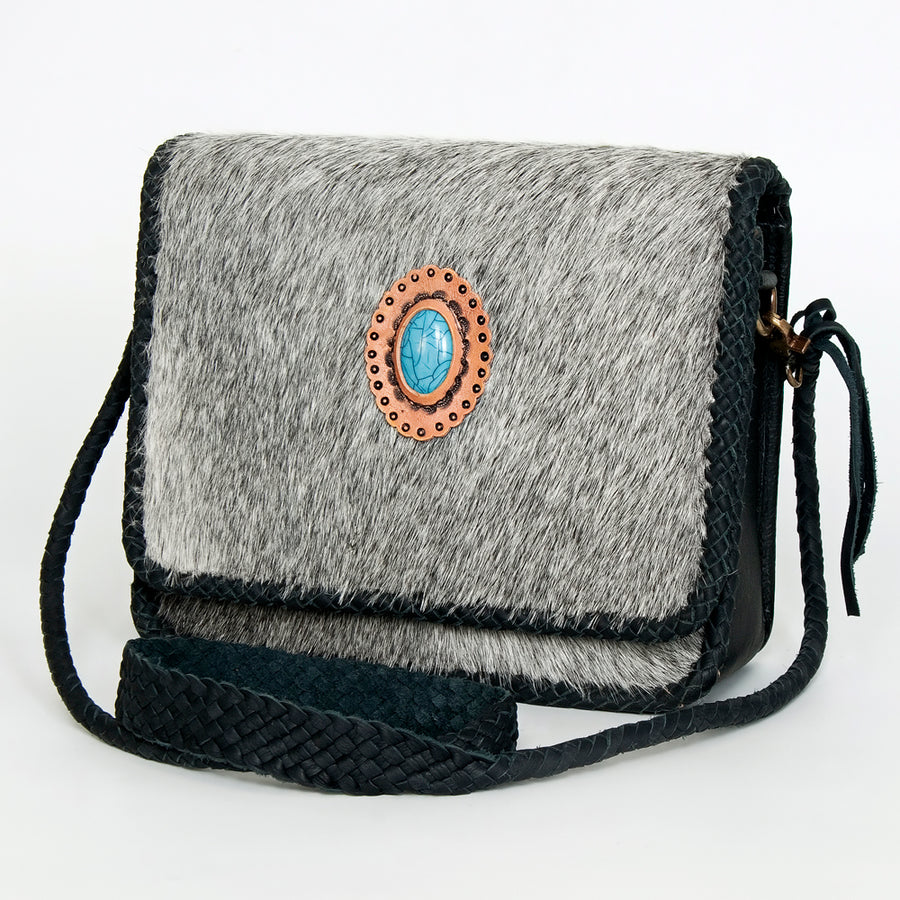 American Darling Cross Body Hair on Genuine Leather W. Women Bag | by Hilason – Cowboy and equestrian accessories