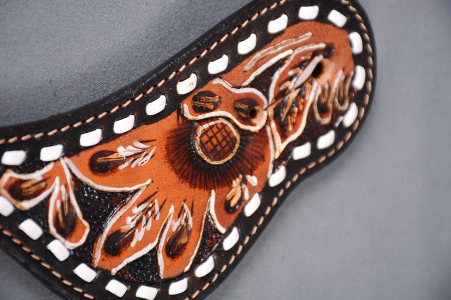 Bar H Equine American Leather Spurs Straps for Adults Western Womens Spur Horse Riding Barrel Racing Show and Rodeo Strap