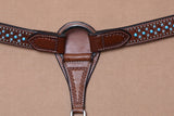 Western leather Breast Collar