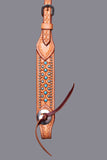 BAR H EQUINE Western Horse Genuine Leather Headstall Tan