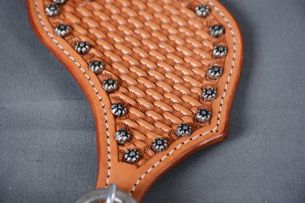 BAR H EQUINE Sangles d'éperons en cuir pour adultes - Sangles d'éperon BAR H EQUINE Sangles d'éperons en cuir pour adultes - Sangles d'éperon