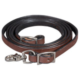 BAR H EQUINE Western Leather Horse Rein With Adjustable Buckle | Leather Horse Rein | Western Rein | Reins for Horses