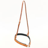 Bar H Equine Western Horse Genuine Leather  Nose band Tan