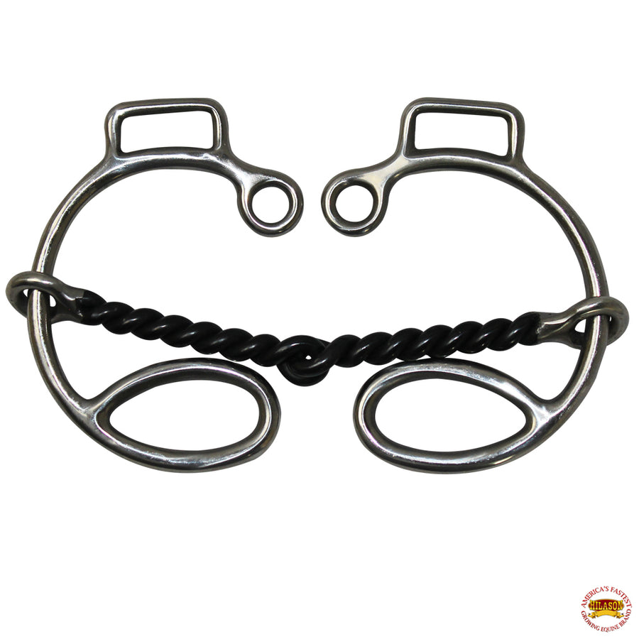 5 In. Hilason W. Stainless Steel Quick Six Bit by Hilason – Cowboy and equestrian accessories