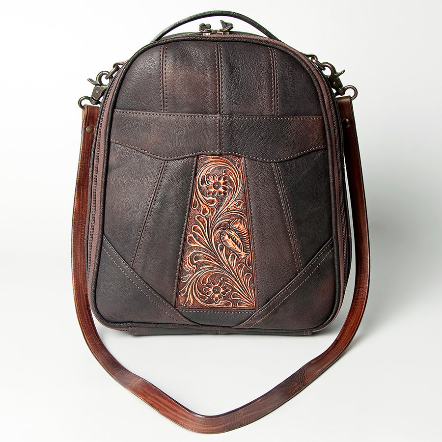 American Darling Backpack Hand Tooled Genuine Leather Western Women Bag Handbag Purse | for Laptop School