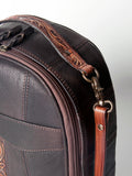 American Darling Backpack Hand Tooled Genuine Leather Western Women Bag Handbag Purse | for Laptop School