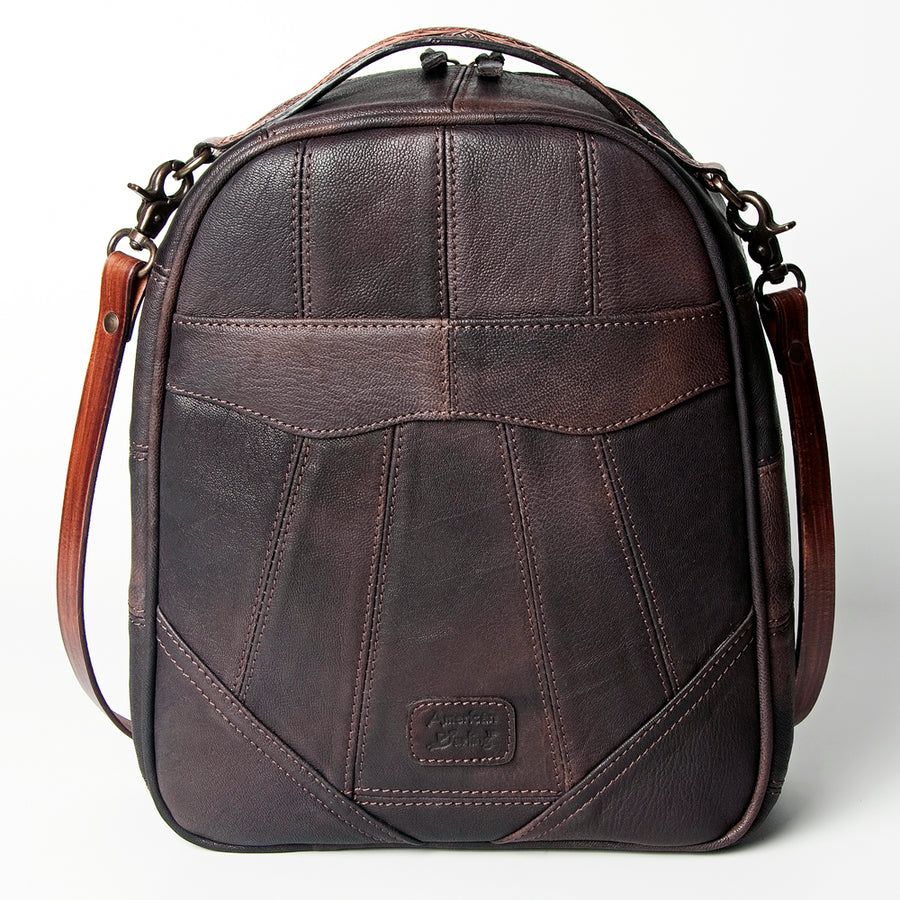 American Darling Backpack Hand Tooled Genuine Leather Western Women Bag Handbag Purse | for Laptop School