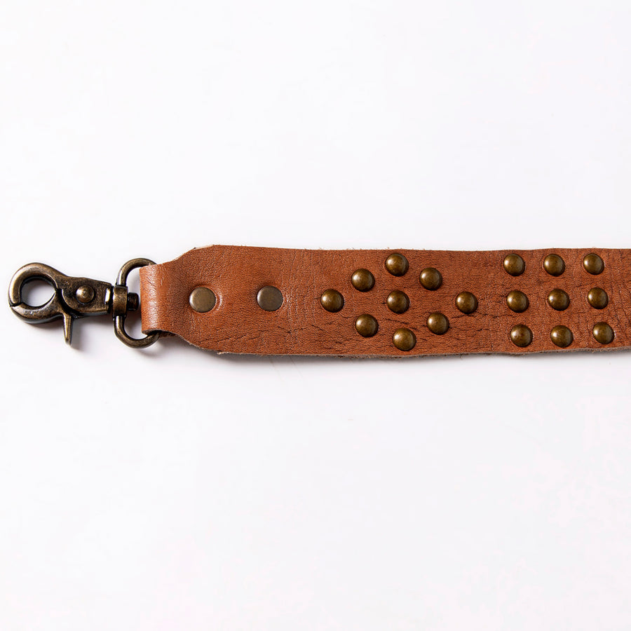 American Darling Genuine Leather Handle Strap for Crossbody Bags Phone Keychain Wallet Purse Clutch Cellphone Key Chain