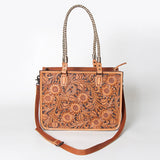 American Darling ADBG771 Tote Hand Tooled Genuine Leather Women Bag Western Handbag Purse