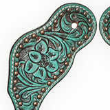 Bar H Equine Leather Spurs Straps for Adults Western Womens Spur Horse Riding Barrel Racing Show and Rodeo Strap Adult Women