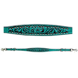 Bar H Equine American Leather Horse Saddle Tack One Ear Headstall Breast Collar Browband Wither Strap Spotted Pinwheel